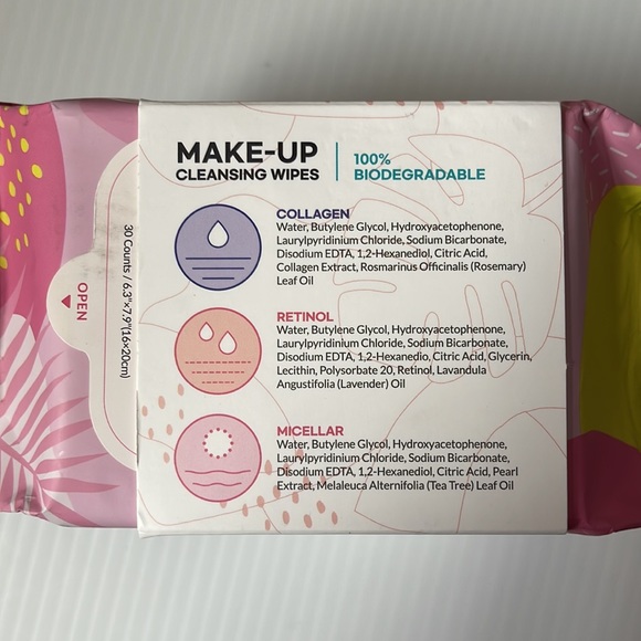 maske lab MAKE-UP CLEANSING WIPES 3-pack (30 sheets each) - Picture 3 of 5